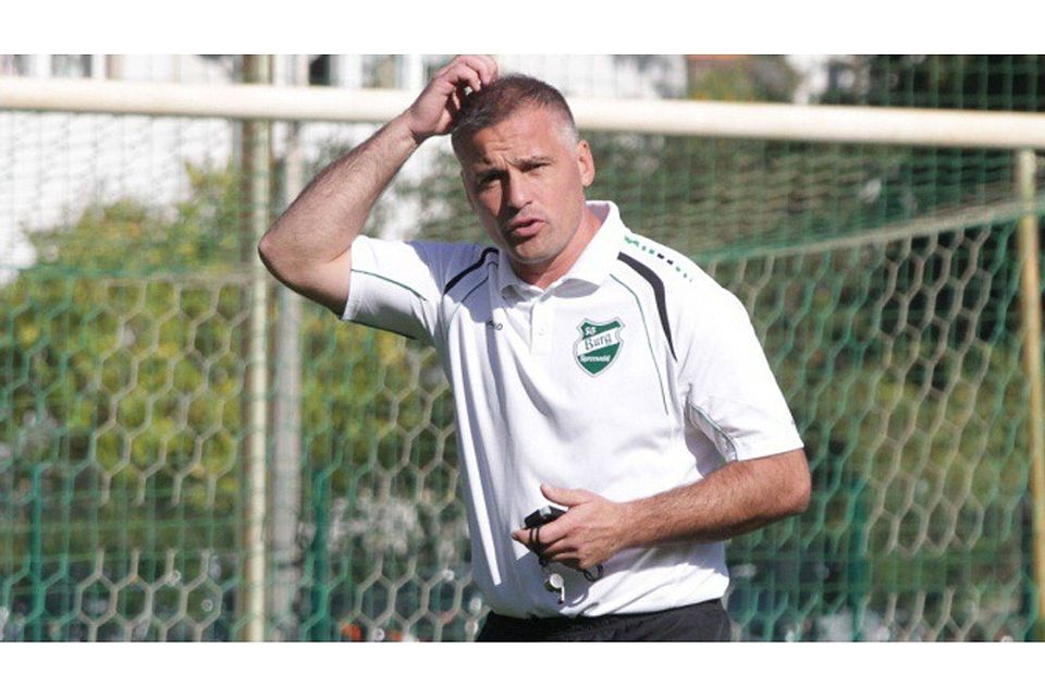 Sven Benken war seit Sommer 2014 Trainer der SG Burg. F: Bock