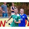 Bennet van den Berg traf kurz nach seiner Einwechslung zum 5:2 für Werder Bremens U 23 gegen die VDV-Profis.