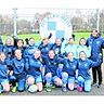 Ein Team mit Perspektive: Die A-Juniorinnen von Blau-Weiss Aachen sind nicht nur auf dem Platz erfolgreich, sie legen auch großen Wert auf Teamgeist. Fotos: Andreas Steindl