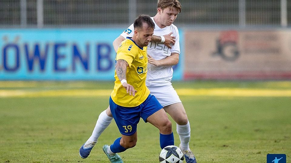 Für Angelo Mayer (vorne) endet nach drei Jahren die Zeit beim FC Pipinsried.