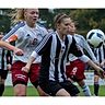 Packende Zweikämpfe lieferten sich die Frauen der VSV Hedendorf/Neukloster in der letzten Saison mit dem Aufsteiger VfL Güldenstern Stade. (F: Struwe)