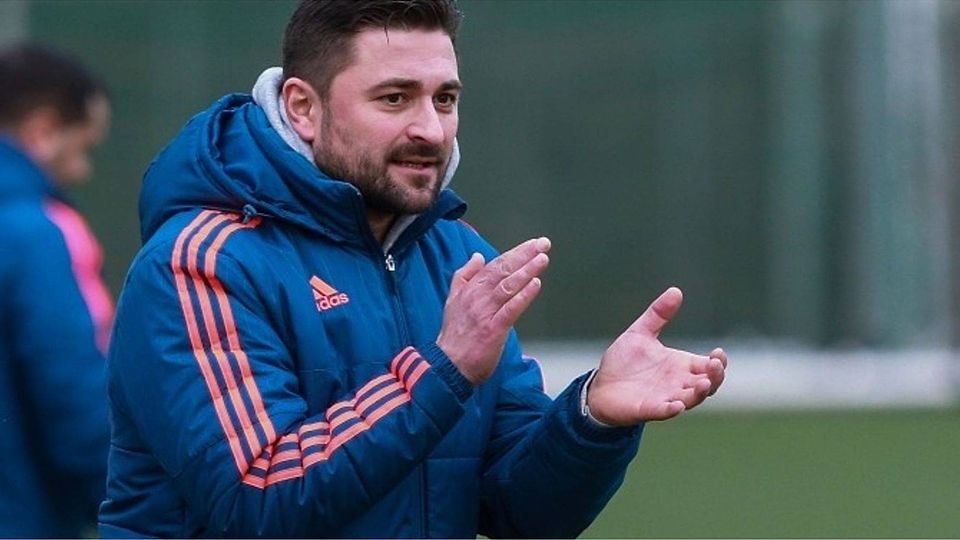 Der neue Marienfelder Trainer Igor Sreckovic, Foto: Andreas Zobe