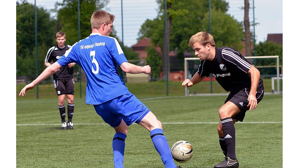 Erzielte das 1:0 gegen Spelle: Florian Hensen (in blau). F: Doris Leißing
