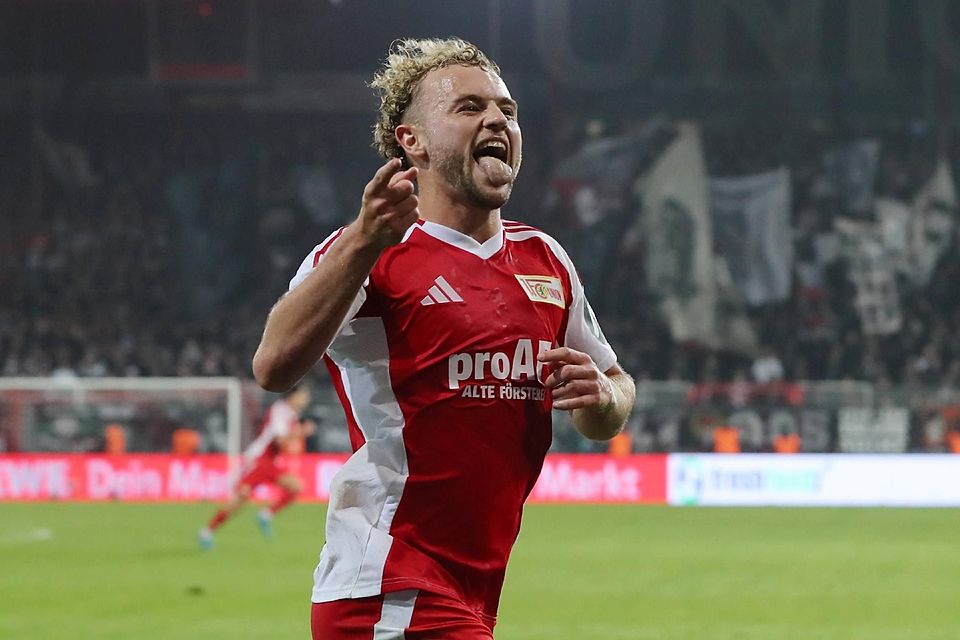 Laut transfermarkt.de fünf Millionen Euro wert: Benedict Hollerbach spielt sich bei Union Berlin weiter in den Fokus.