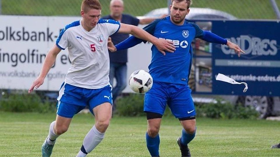 Der FC Teisbach und der SV Frauenbiburg kommen immer besser in Fahrt. F: Becherer