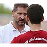 „Wir müssen reden“: Stefan Haas, der Coach des TSV Langenlonsheim/Laubenheim, sieht Gesprächsbedarf.  F: Daudistel