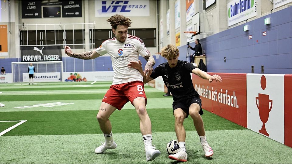 Die Stader gewannen souverän ihre Gruppe und verloren das Halbfinale im Neunmeterschießen. Foto: JOERG STRUWE