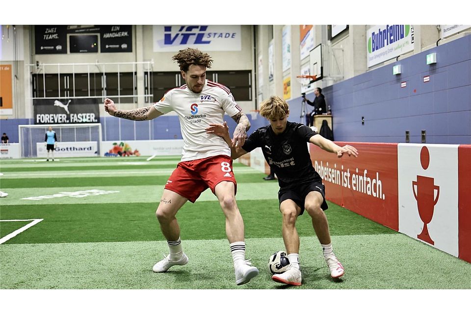 Die Stader gewannen souverän ihre Gruppe und verloren das Halbfinale im Neunmeterschießen. Foto: JOERG STRUWE Die Stader gewannen souverän ihre Gruppe und verloren das Halbfinale im Neunmeterschießen. Foto: JOERG STRUWE