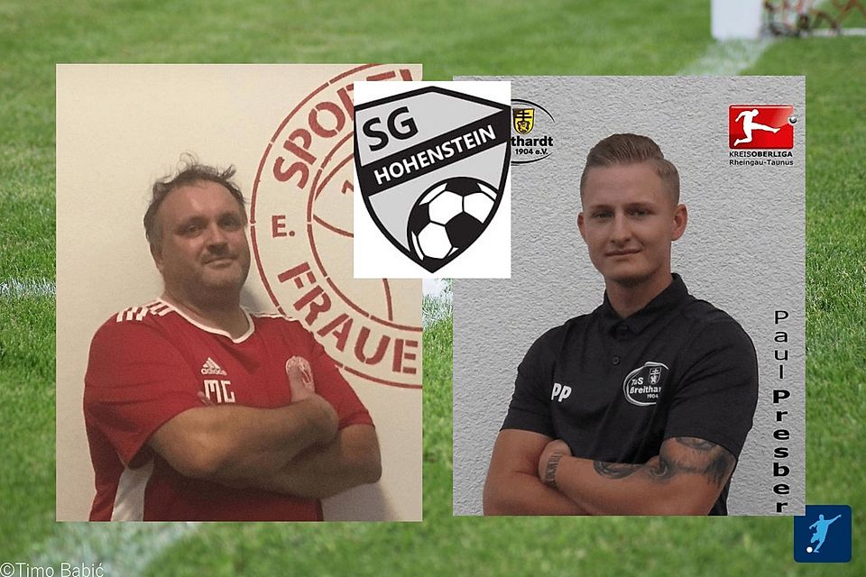 Michael Gerlach (links) und Paul Presber coachen künftig die SG Hohenstein.
