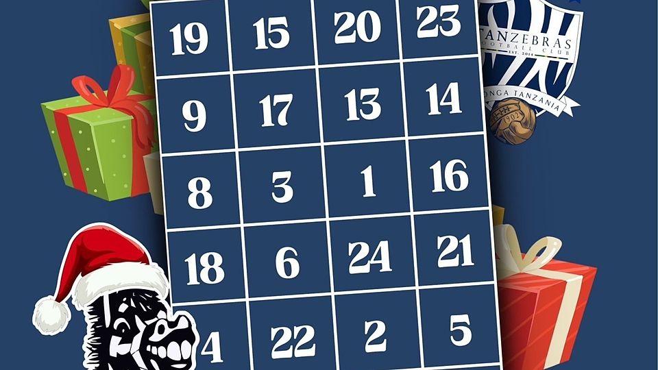 Hinter den Türchen des Adventskalenders der Zebraherde warten tolle Gewinne.