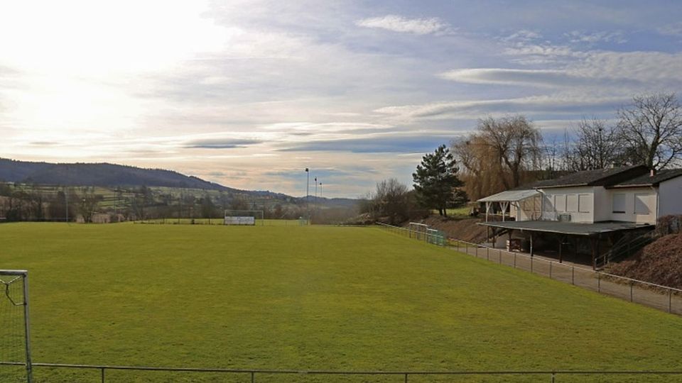 Der Sportplatz in Wallburg mit Clubheim - wie geht es weiter mit dem Verein?