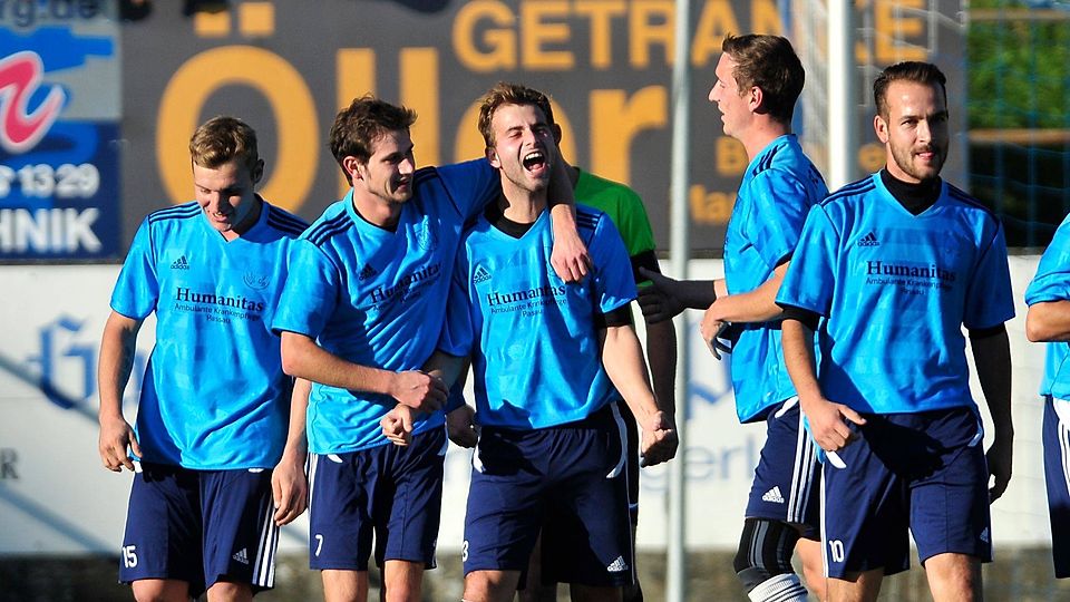 Grund zum Jubeln hatten die Kicker des FC Büchlberg in der Vorrunde nur bedingt  F: Robert Geisler