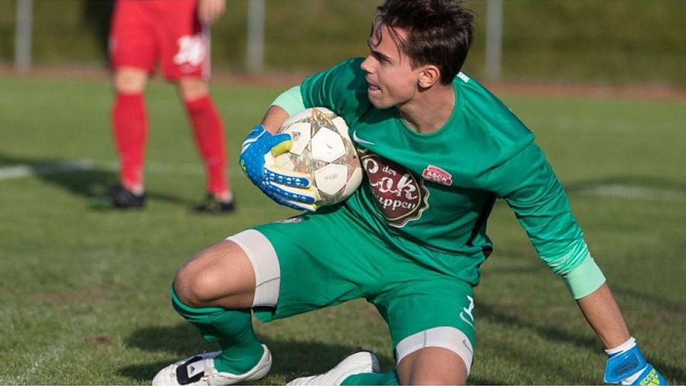 Bester Spieler des Simbacher Teams: Keeper Fabian Taube F: Hönl