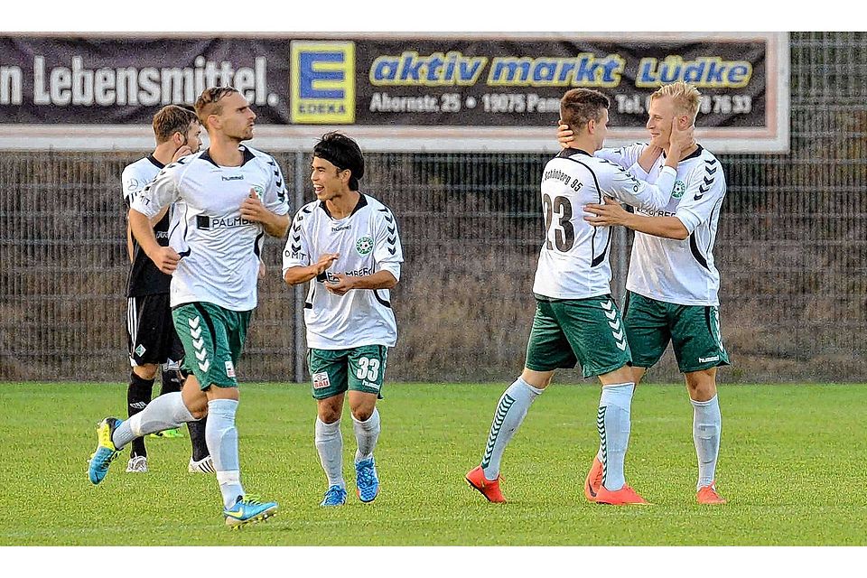 In der vergangenen Saison spielte der  FC Schönberg eine gute Pokalrunde, schied erst im Viertelfinale aus . Foto: Albrecht
