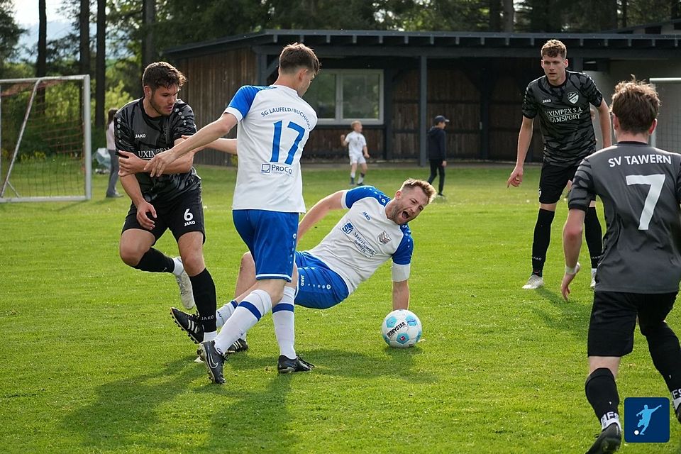 Kapitän Steven Koch und die SG Laufeld/Buchholz am Boden: Nach dem 1:4 im Heimspiel gegen den SV Tawern ist der Abstieg in die A-Klasse kaum noch abzuwenden.