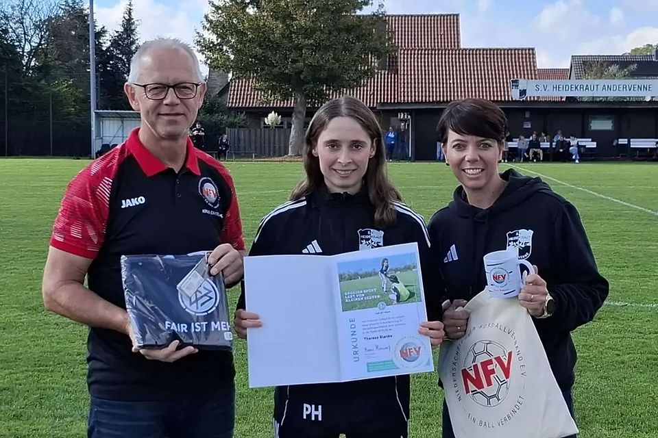 Kreis-Highlights: Fairplay-Preis für Theresa Blanke