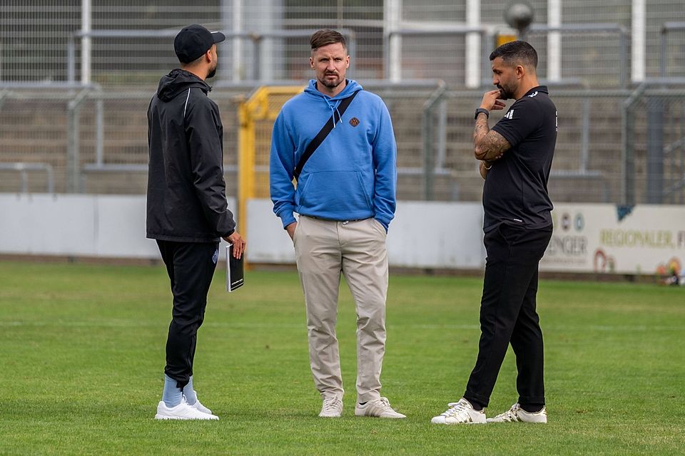Müssen alle drei gehen (von links): Co-Trainer  Dusan Drakulic, Sportlicher Leiter Sandro Sirigu und Cheftrainer Aytac Sulu.