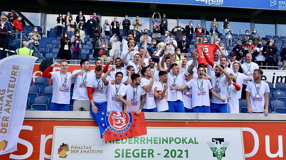 Der Wuppertaler SV hat 2021 den Niederrheinpokal zum siebten Mal gewonnen.
