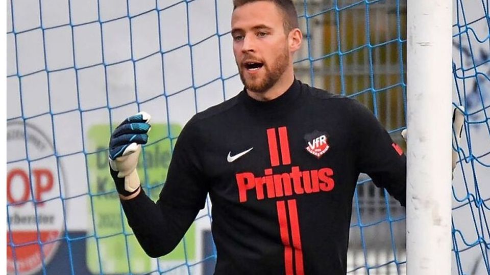 Auf ihn könnte es gegen den 1. SV Mörsch sehr ankommen: der Elgersweierer Torhüter Marius Berg