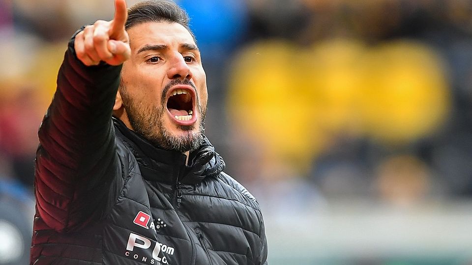Bis Dezember 2019 Trainer des damaligen Zweitligisten Dynamo Dresden, ab Sommer an der Seitenlinie beim Club: Ex-Profi Cristian Fiel. 