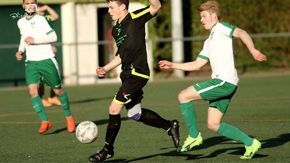 Die Ingelheimer A-Junioren (links) verlieren gegen den FJFV Donnersberg. F: Haas