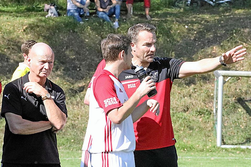 Viele Jahre lange coachte Andreas Seiler als Spielertrainer (im Bild den SV Wortelstetten) Mannschaften aus dem Zusamtal. Jetzt hört er auf.