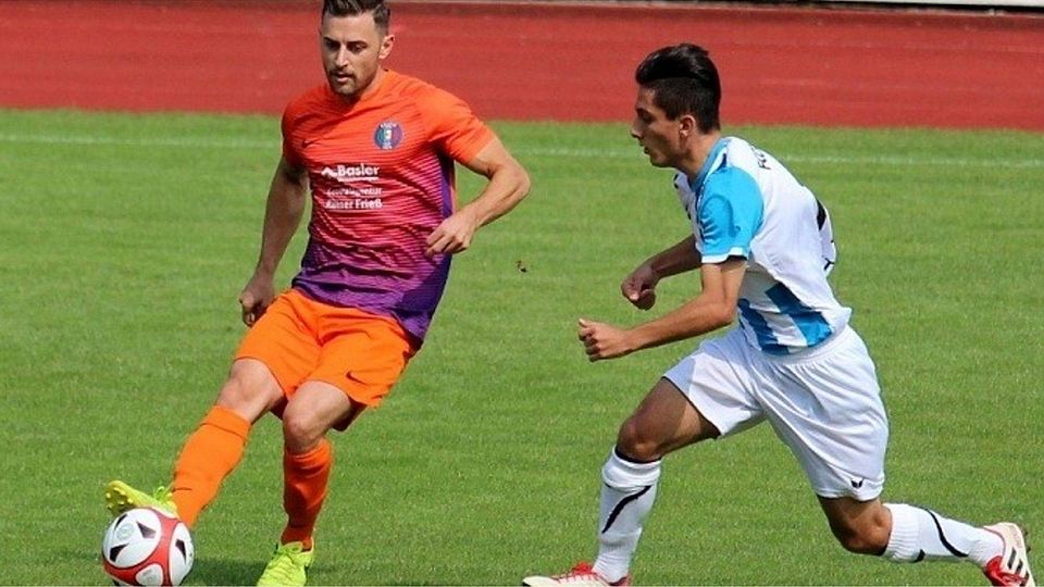 Nach dem Tor von Ugur Capar (links, hier im Spiel gegen Albstadt) war Calcio auf Siegkurs – doch dann kam es anders.Foto: Archiv Frank