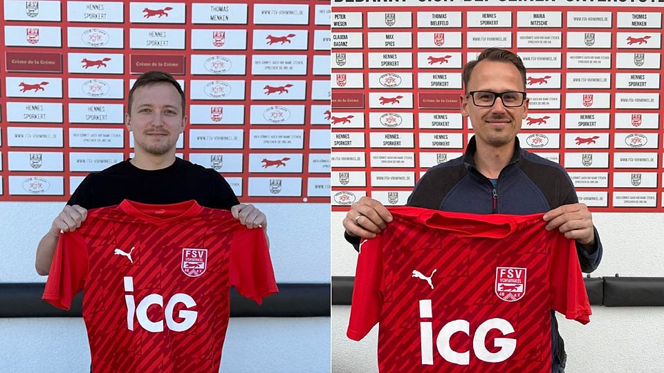 Pascal Glittenberg (li.) und Thomas Held wechseln zum FSV Vohwinkel. 