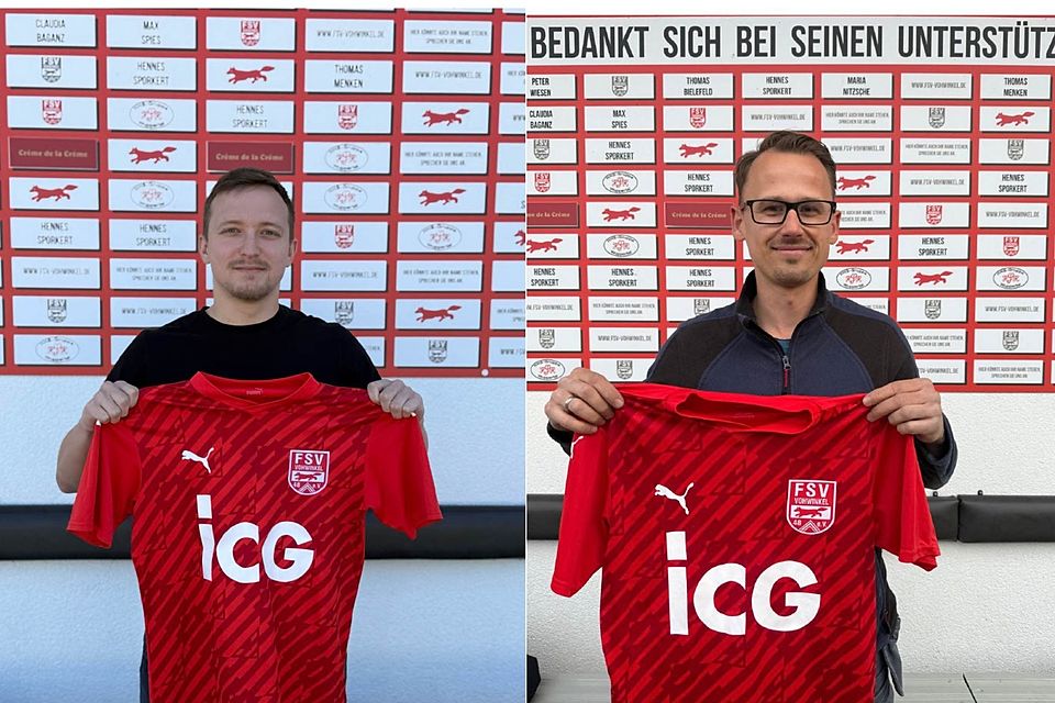 Pascal Glittenberg (li.) und Thomas Held wechseln zum FSV Vohwinkel. 