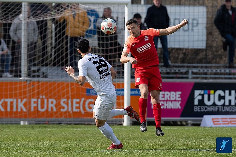 Auf Daniel Rabanter (re.) muss die SpVgg krankheitsbedingt in Memmingen verzichten. 