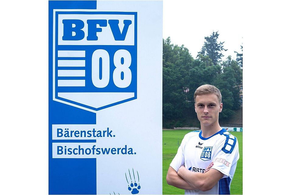 Neu im Team des Bischofswerdaer FV 08: Der lettische U19-Nationalspieler Deniss Stradins.