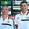 Christian Maier (links) und Bernd Kunze sind ab sofort wieder für den FC Memmingen tätig.