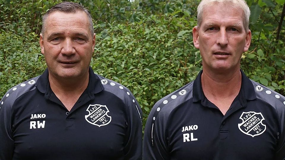 Rene Wendl und Reinhold Leopold hatten das Traineramt erst im Sommer übernommen. 