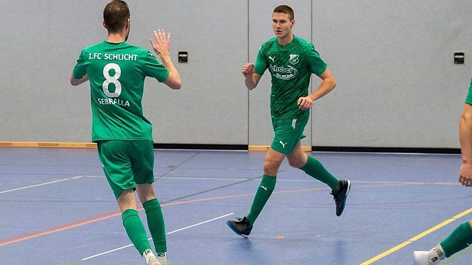 Wie schon vor einem Jahr war am 1.FC Schlicht kein Vorbeikommen.