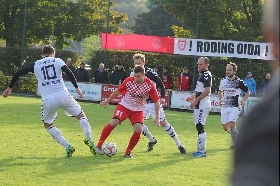 Aufsteiger Roding sorgt in der Bezirksliga Süd weiter für Furore. F: Mühlbauer