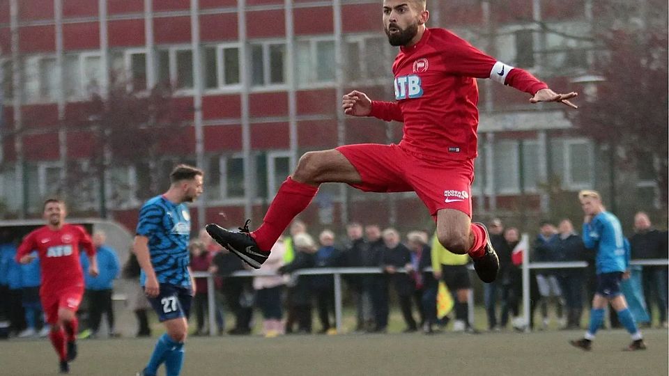 Sanid Sejdic zu seinen besten Zeiten beim SV Sparta Lichtenberg.