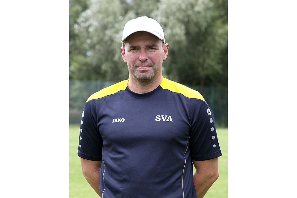Mike Frank, Cheftrainer des SV Altlüdersdorf. Foto: Verein