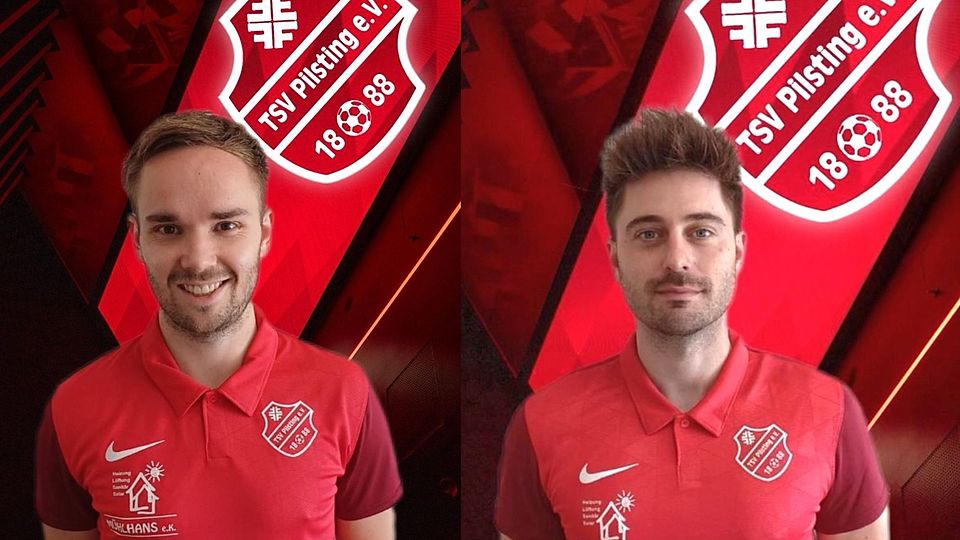 Benjamin Sußbauer (li.) und Simon Käufl werden beim TSV Pilsting eine weitere Saison den Ton vorgeben 