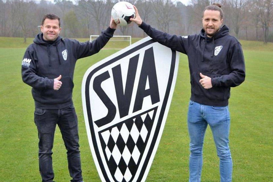 Christian Rauch (l.) als Co-Trainer und Christian Rickhoff als Chefcoach übernehmen beim SV Anzing das Sagen bei der Kreisliga-Mannschaft.
