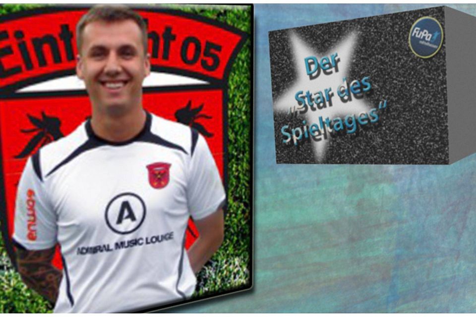 Unser letzter FuPa-"Star des Spieltages" in diesem Jahr: Marvin Kretschmann! (Foto links: FuPa-Portrait-Bild von Eintracht Wetzlar)