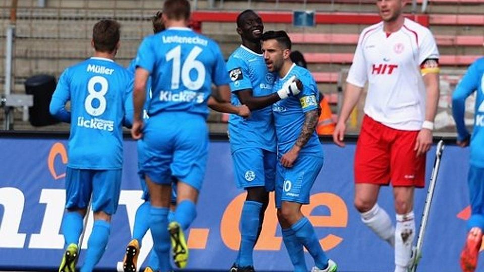 Die Stuttgarter Kickers haben ihr Auswärtsspiel bei Fortuna Köln mit 2:0 gewonnen. Bongarts