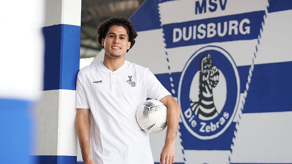 Jihad Boutakhrit stürmt ab sofort für den MSV Duisburg.