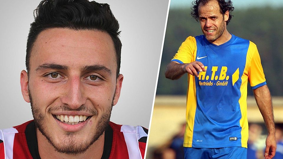 Srdjan Gajic (li.) tritt die Nachfolge von Armando Zani beim FC Viehhausen an. Montage: Würthele