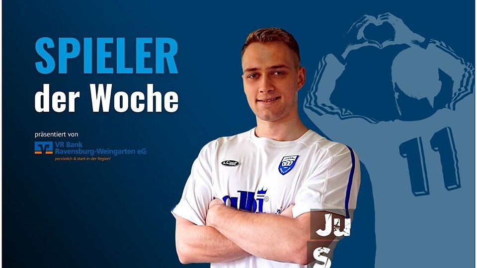 Julian Schöll ist Spieler der Woche von FuPa Württemberg.