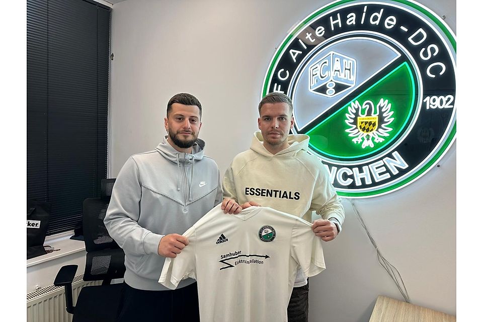 Mario Crnicki (l.) und Daniel Wein (r.) spielen in der kommenden Saison zusammen für Alte Haide. Mario Crnicki (l.) und Daniel Wein (r.) spielen in der kommenden Saison zusammen für Alte Haide.