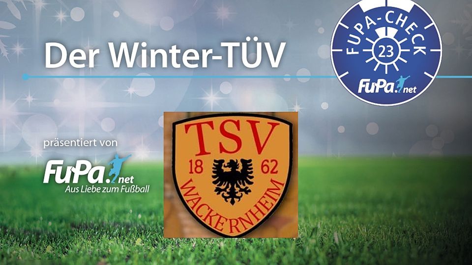 Der TSV Wackernheim im Winter-TÜV. 