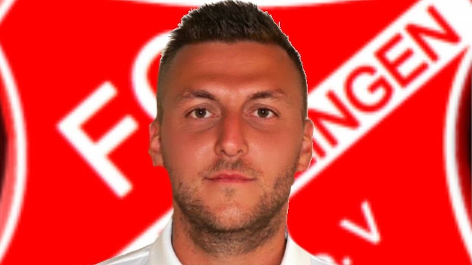 Simon Schweiger, derzeit noch rekonvaleszenter Spielertrainer des FC Bad Krozingen