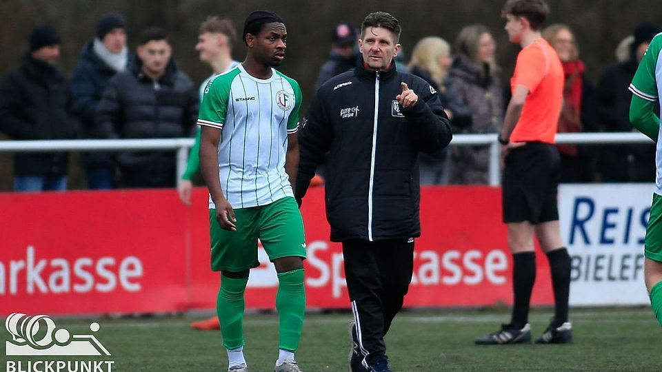 Ohne seinen "eingesperrten" Coach Jan Kubovic geriet der VfB Fichte Bielefeld endgültig auf die Verliererstraße.