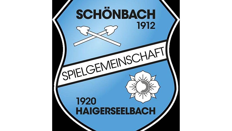 Sie repräsentieren die neue Spielgemeinschaft aus SSV Haigerseelbach und TSSV Schönbach, v. l.  TSSV-Trainer Dirk Martin und Co-Trainer Michael Schwarz, Jens Mühl (SSV), Sascha Preußner-Pfaff (TSSV) und Marc Zimmermann (SSV). 	Foto: Lena Brandenburger