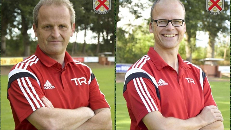 Uwe Lammers (links) und Thomas Uchtmann trainiern künftig die U19.